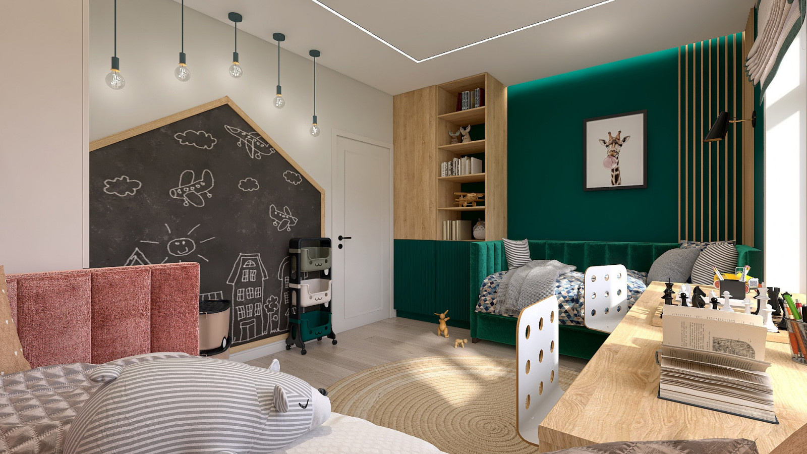 2-х комнатная квартира для пары фрилансеров