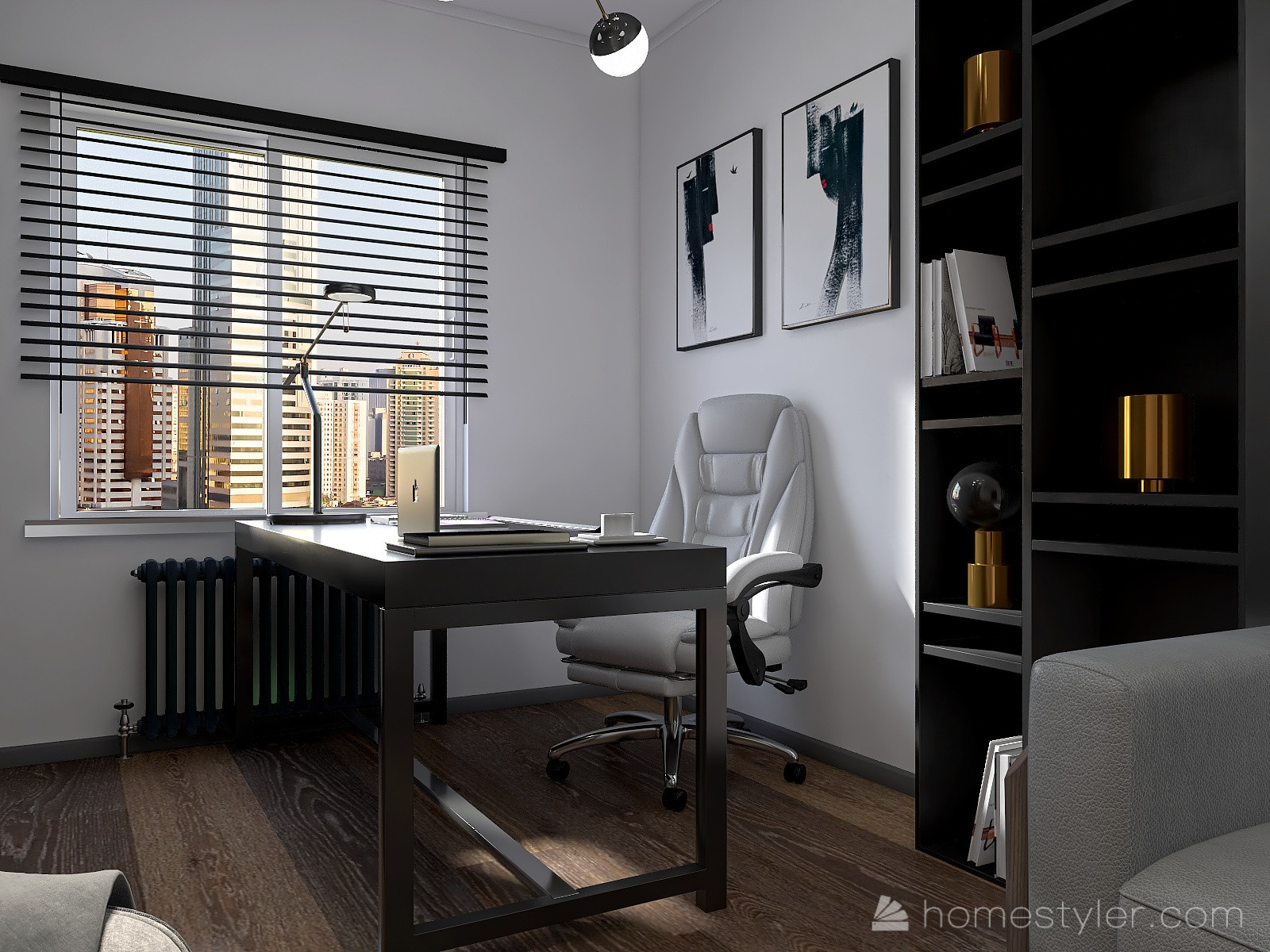 Квартира в стиле Loft, для брутального мужчины