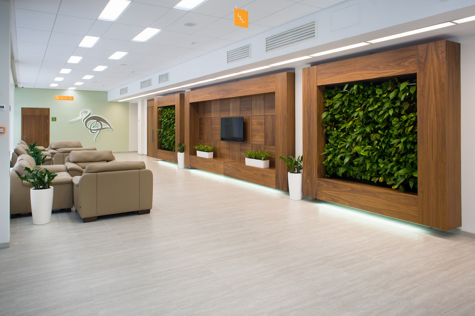 Холл и аудитория