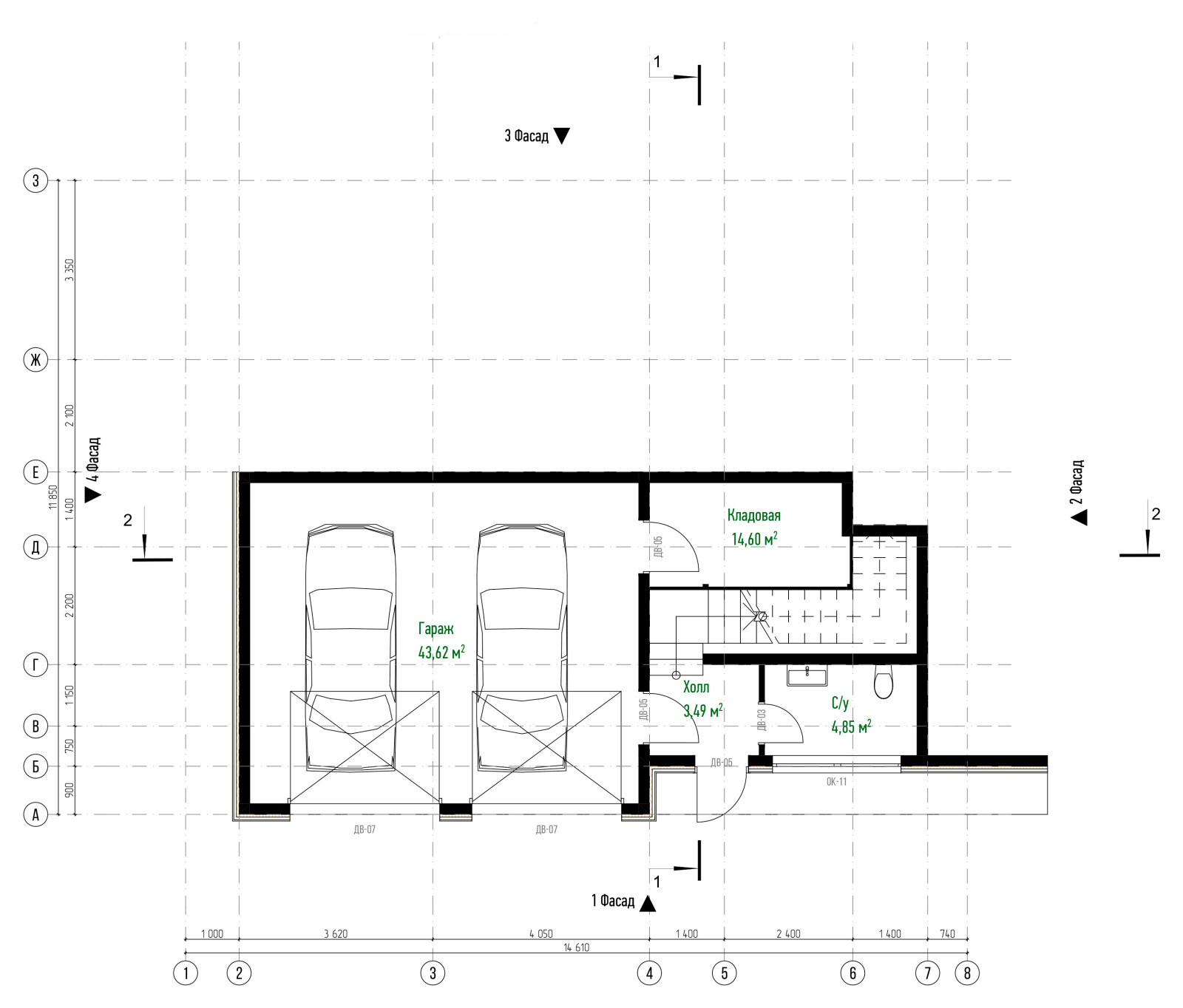 Берн -1 этаж