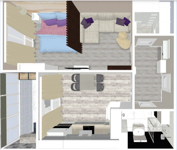 современный дизайн квартиры