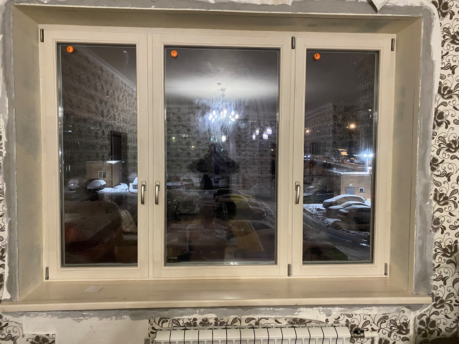 Деревянные окна-квартира в Чертаново