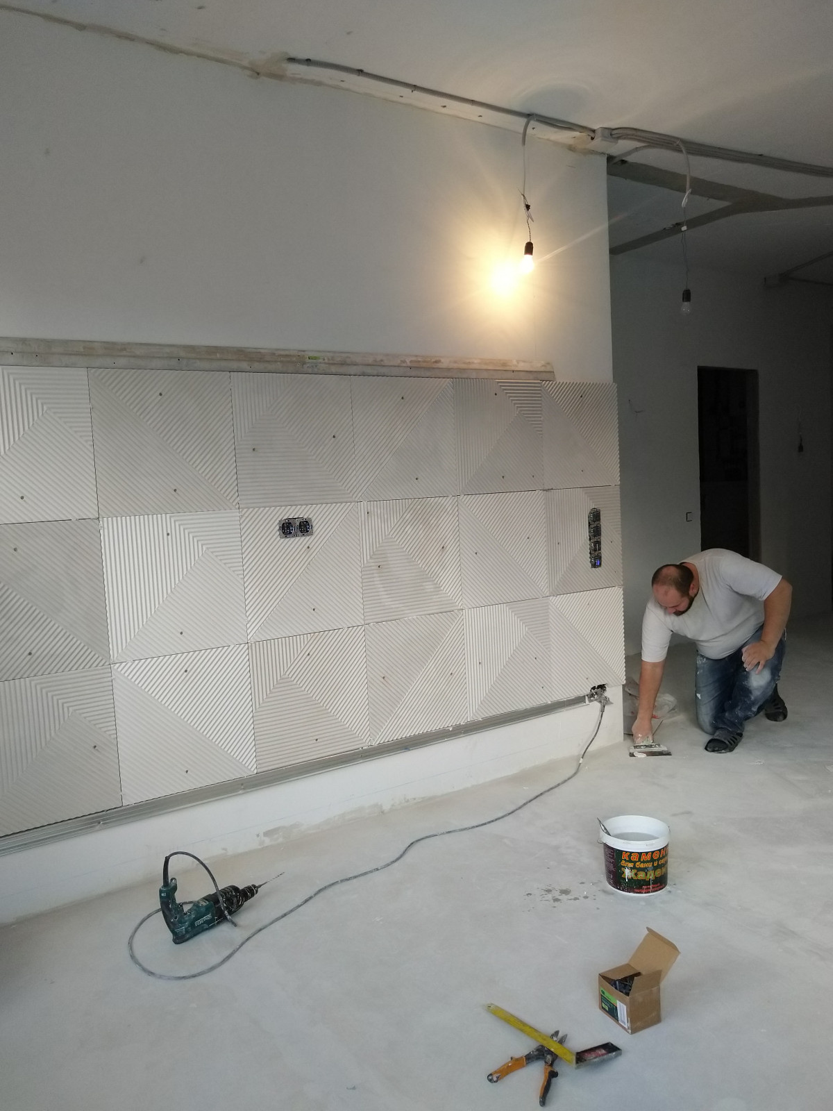 Изготовление и установка 3D Панелей