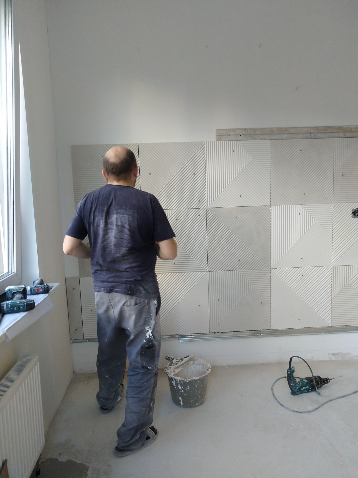 Изготовление и установка 3D Панелей