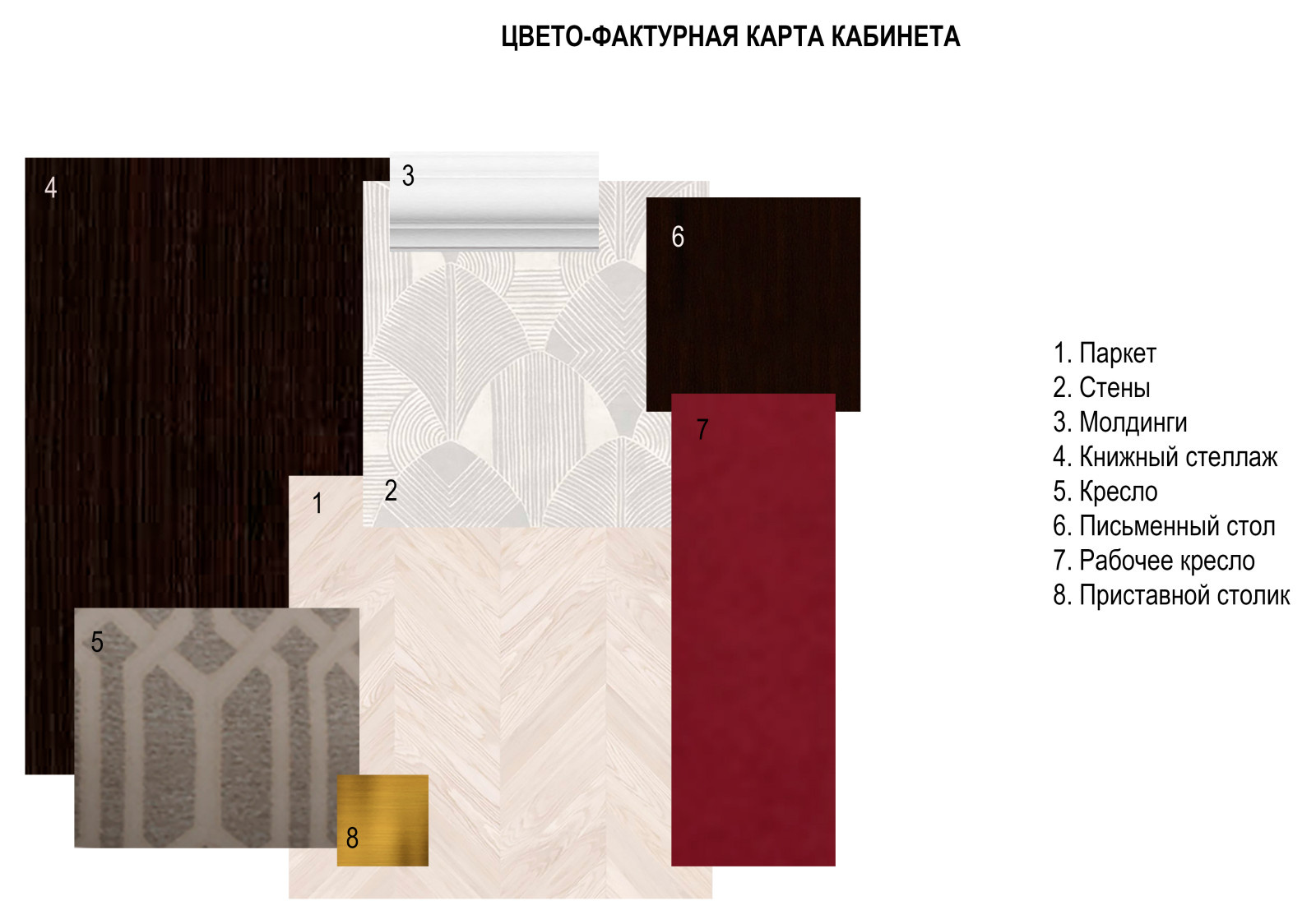Цвет и фактура