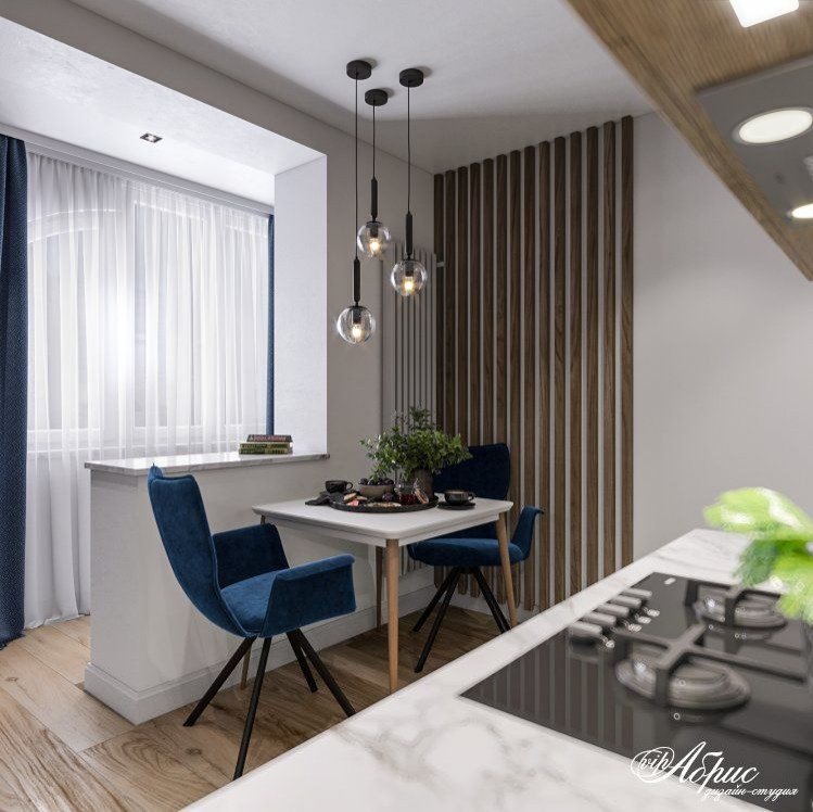 Дизайн интерьера однокомнатной квартиры (г. Конаково)