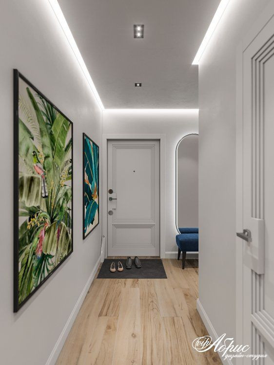 Дизайн интерьера однокомнатной квартиры (г. Конаково)