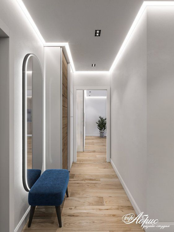 Дизайн интерьера однокомнатной квартиры (г. Конаково)