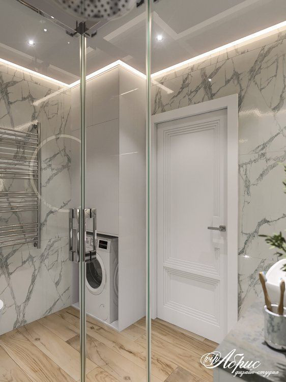 Дизайн интерьера однокомнатной квартиры (г. Конаково)