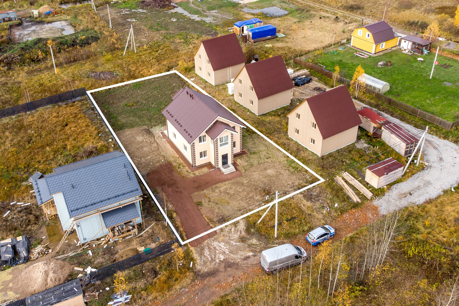 Фотосъемка коттеджа в Ленинградской области