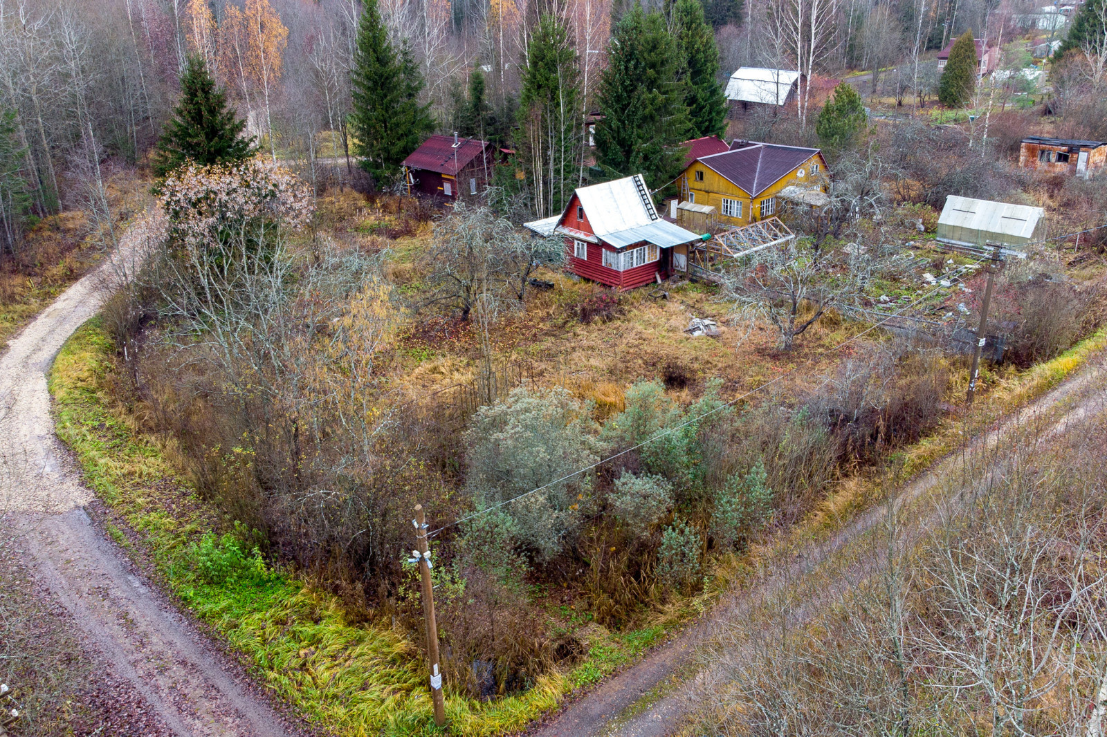 Фотосъемка дачного домика, массив Бабино Ленинградской области