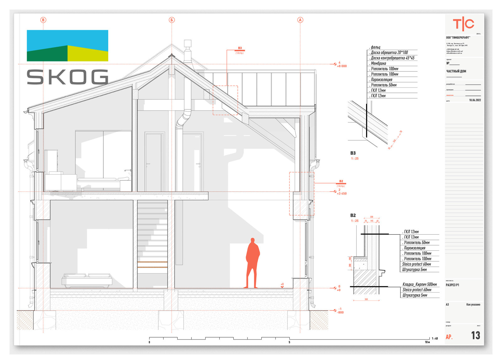 Обложка проекта: Частный дом 5  Реконструкция