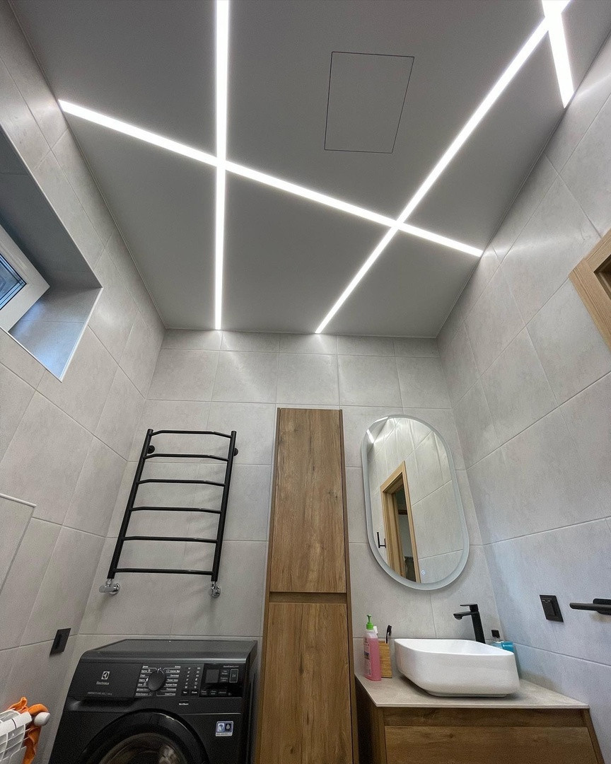 Линейное освещение в ДНТ Русское поле