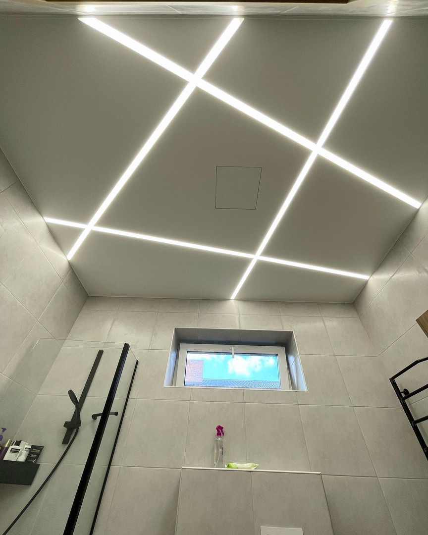 Линейное освещение в ДНТ Русское поле