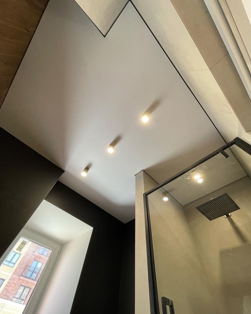 Теневые потолки в ЖК ГринАрт