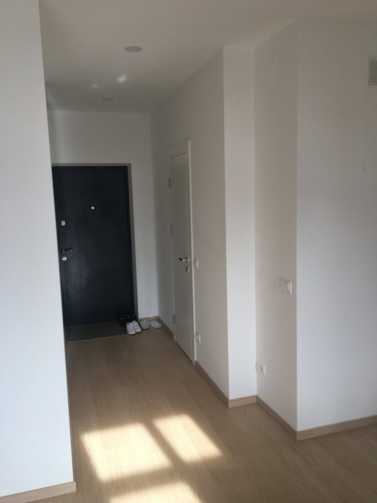 Косметический ремонт в однокомнатной квартире в новостройке