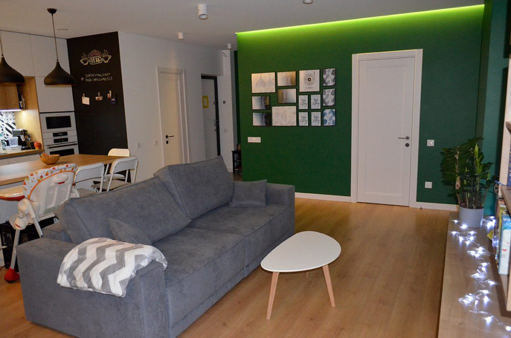 Капитальный ремонт трехкомнатной квартиры в новостройке