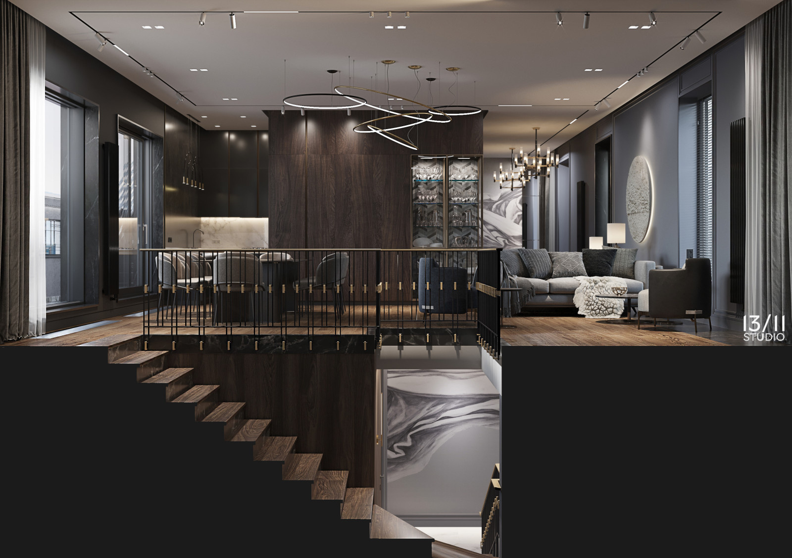 Двухуровневая квартира г. Нальчик