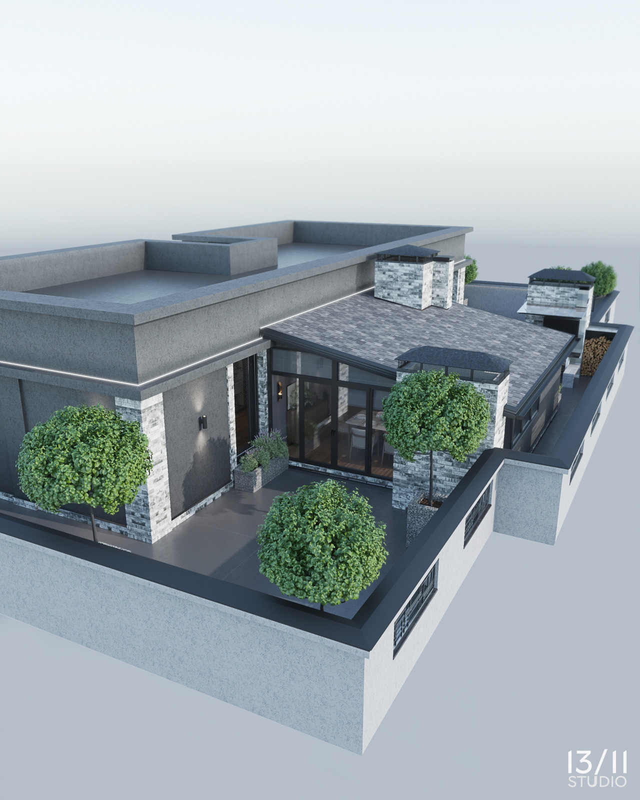 Двухуровневая квартира г. Нальчик