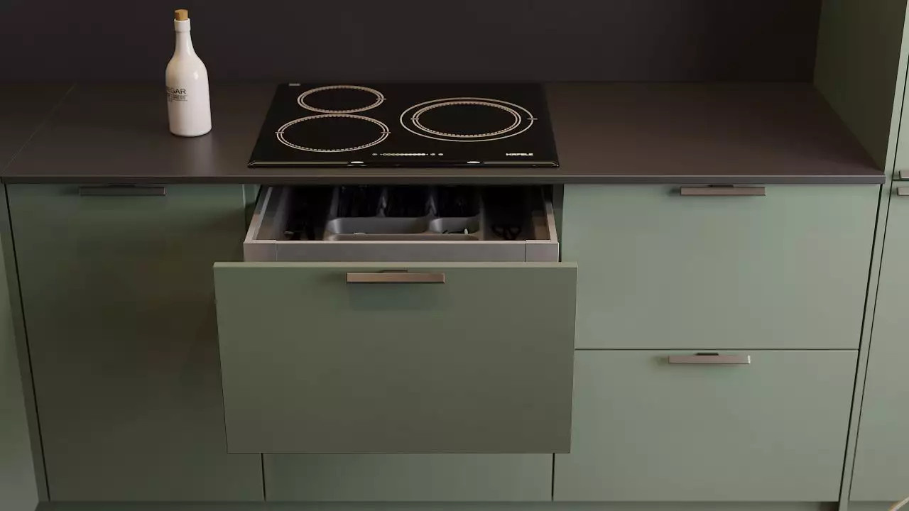 Организация кухонных зон;