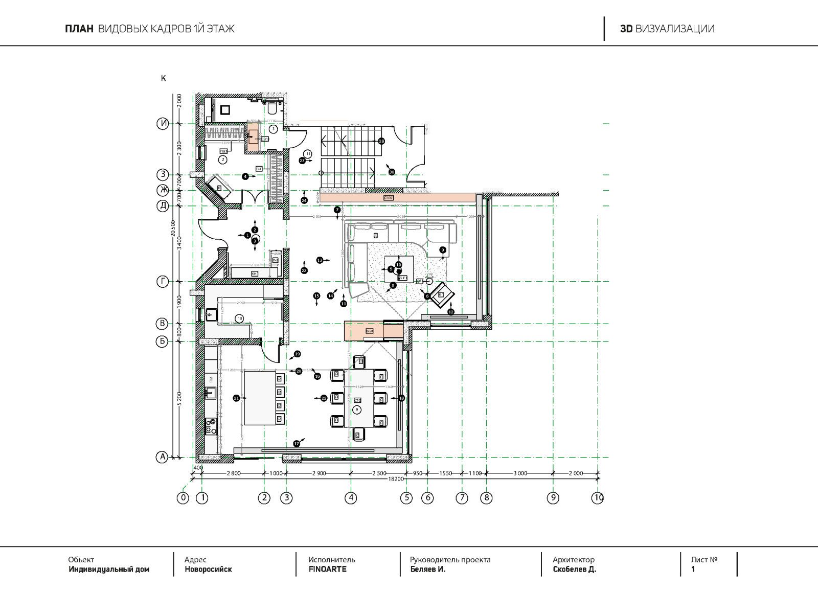Major house residence