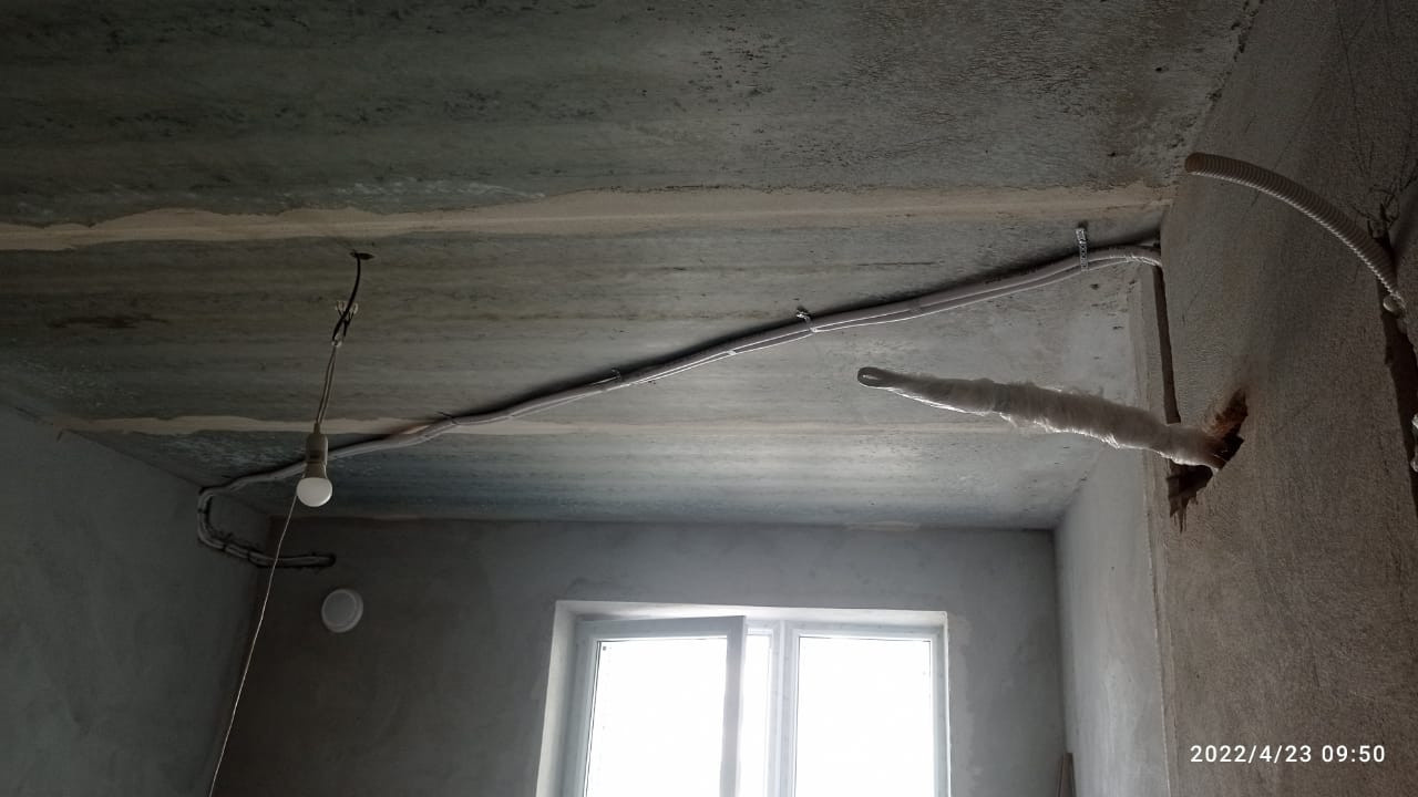 Установка кондиционера в квартирах с ремонтом