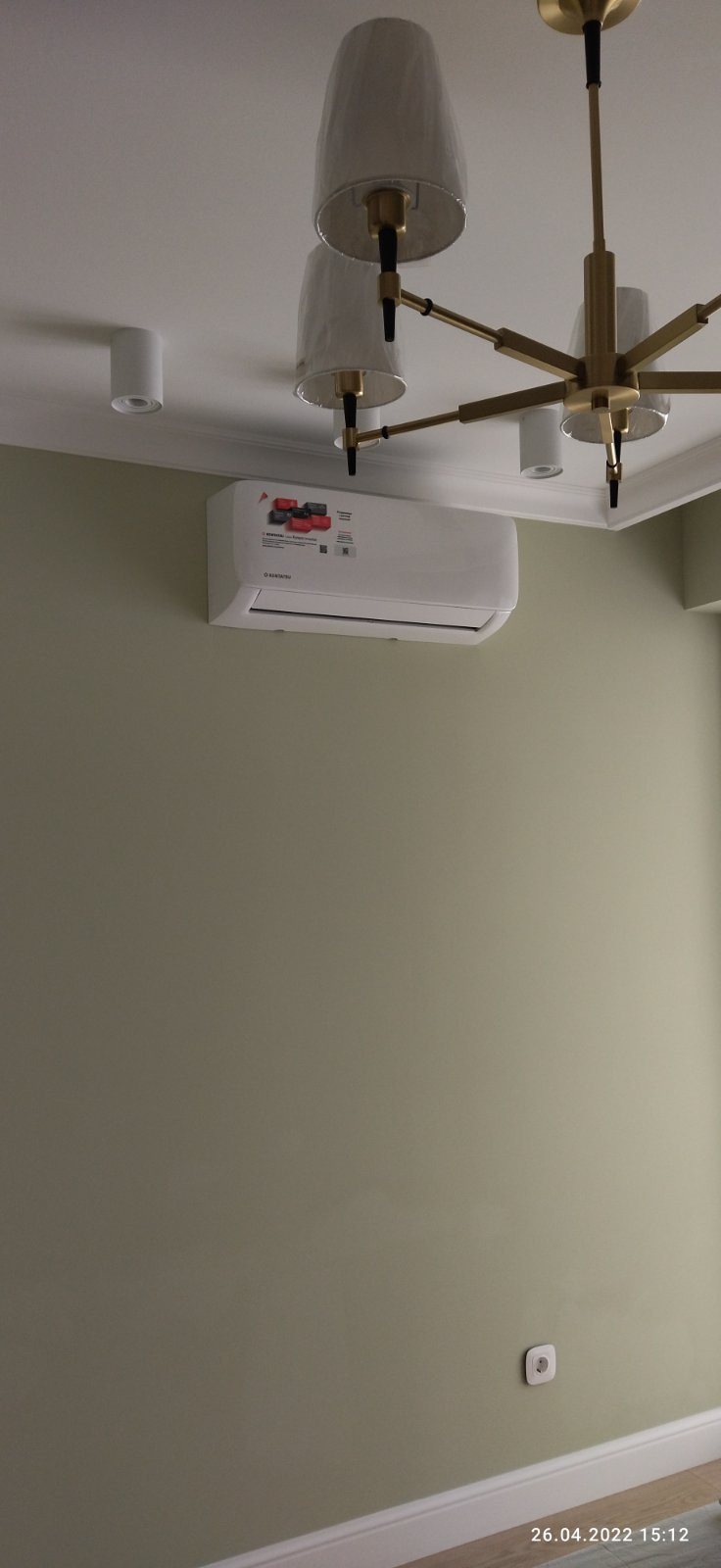 Установка кондиционера в квартирах с ремонтом