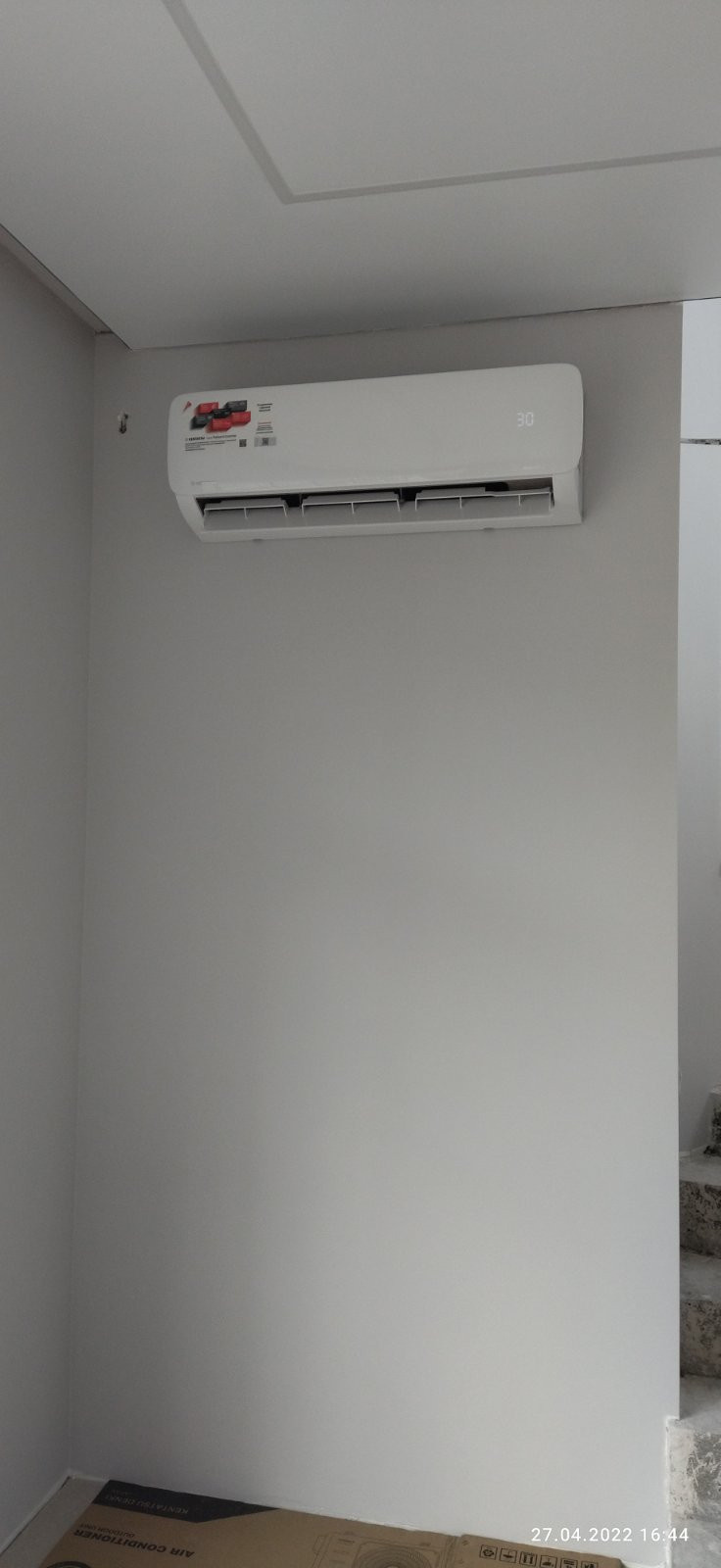 Установка кондиционера в квартирах с ремонтом