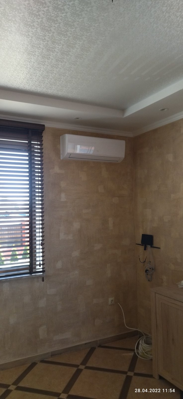 Установка кондиционера в квартирах с ремонтом