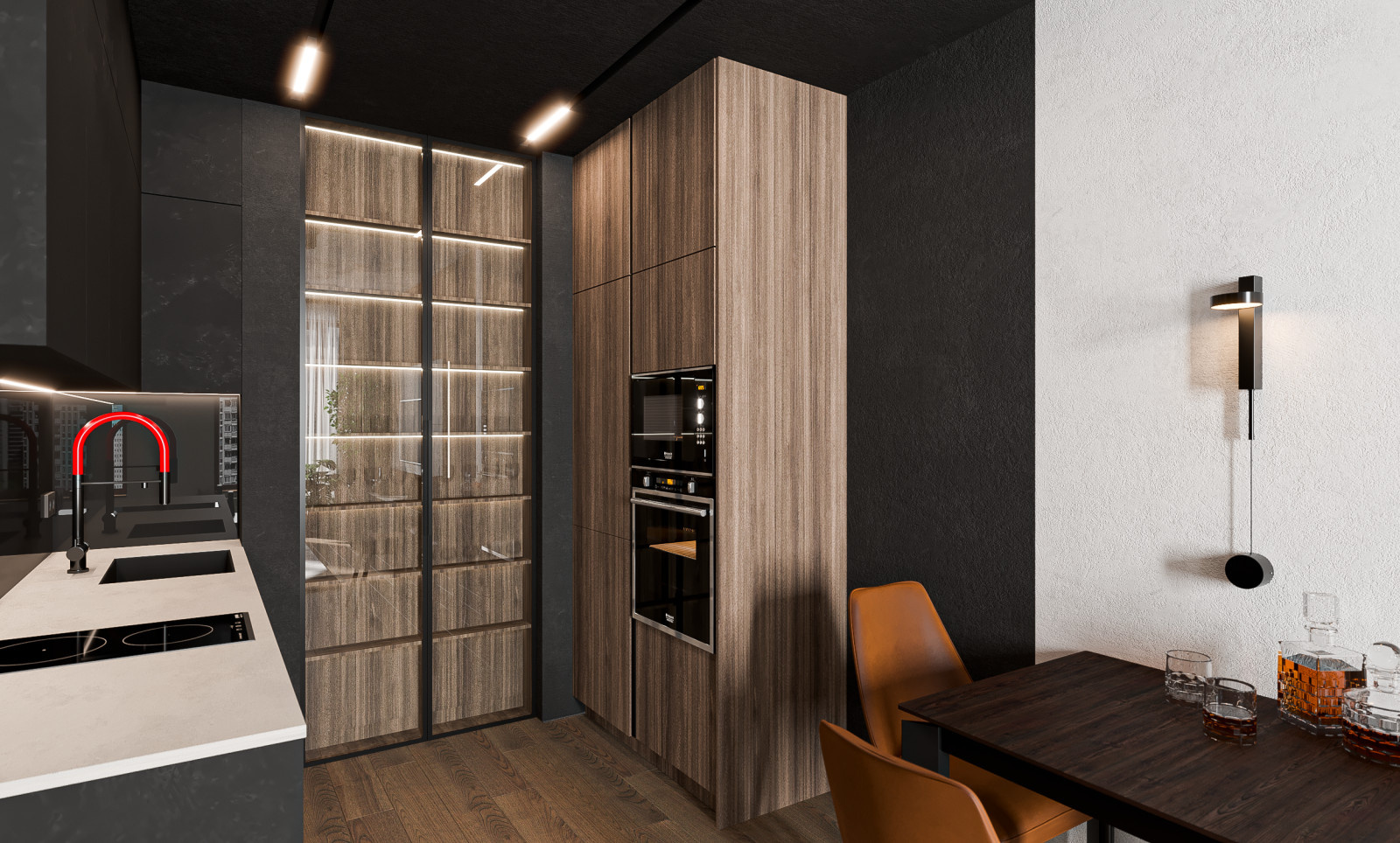 Проект в стиле лофт в жк Ричмонд