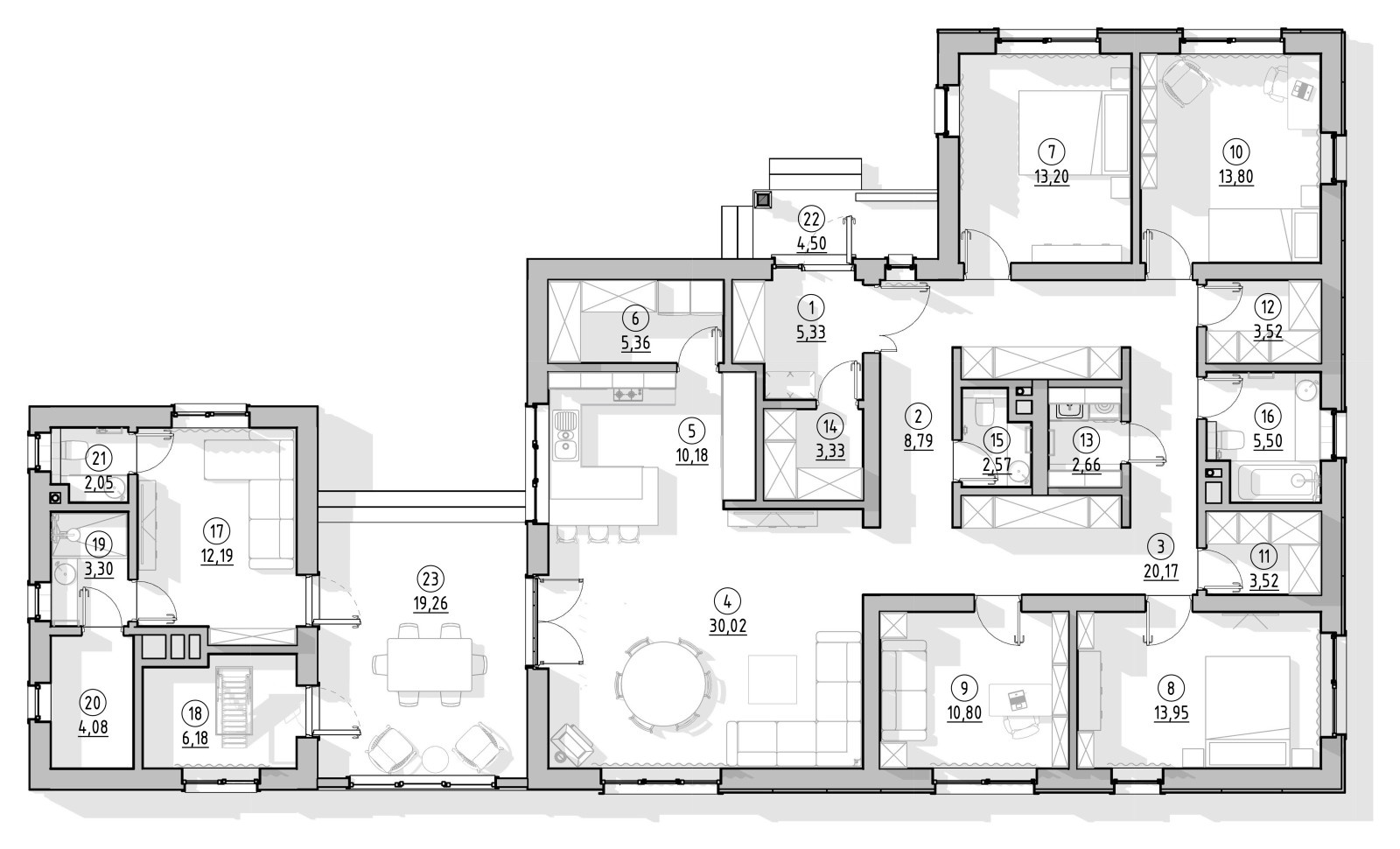 Проект дома Сиэтл
