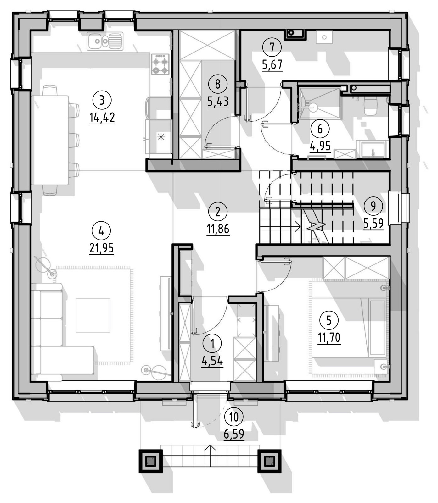 Проект дома Сидней