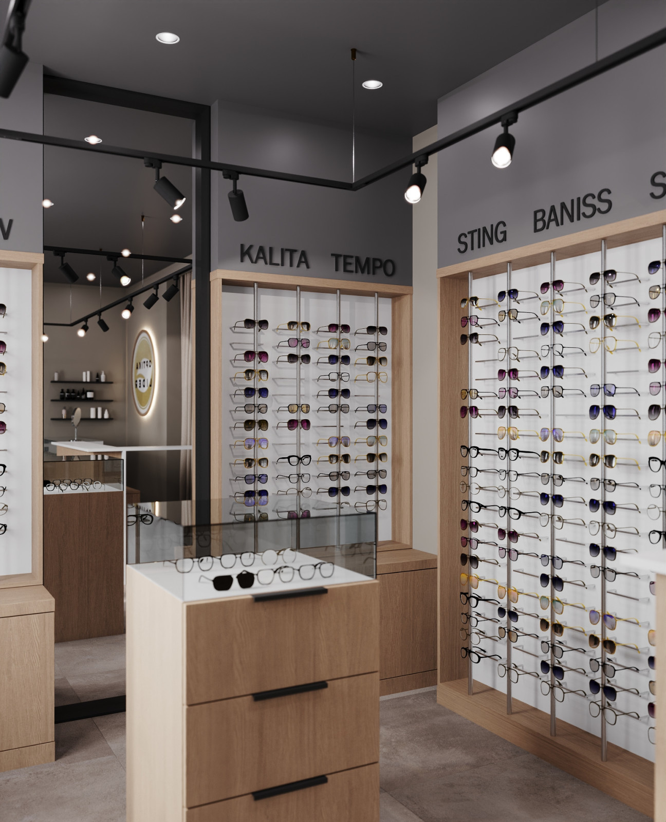 Дизайн-проект магазина оптики