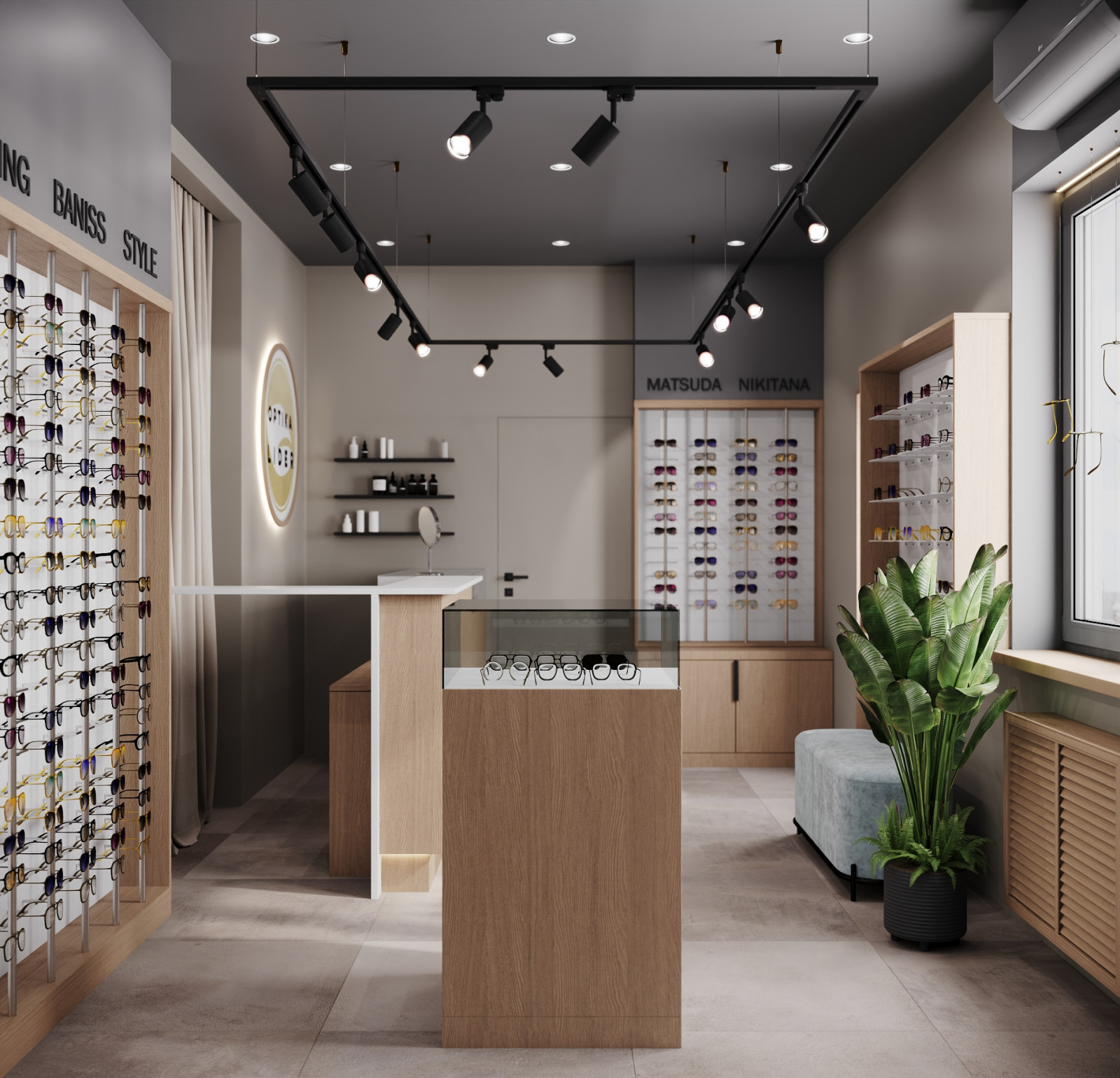 Дизайн-проект магазина оптики