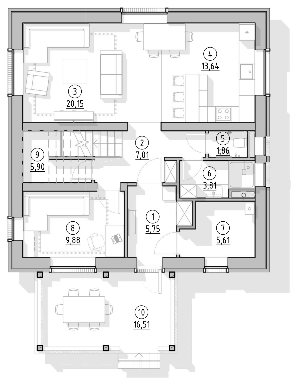 Проект дома Харлем