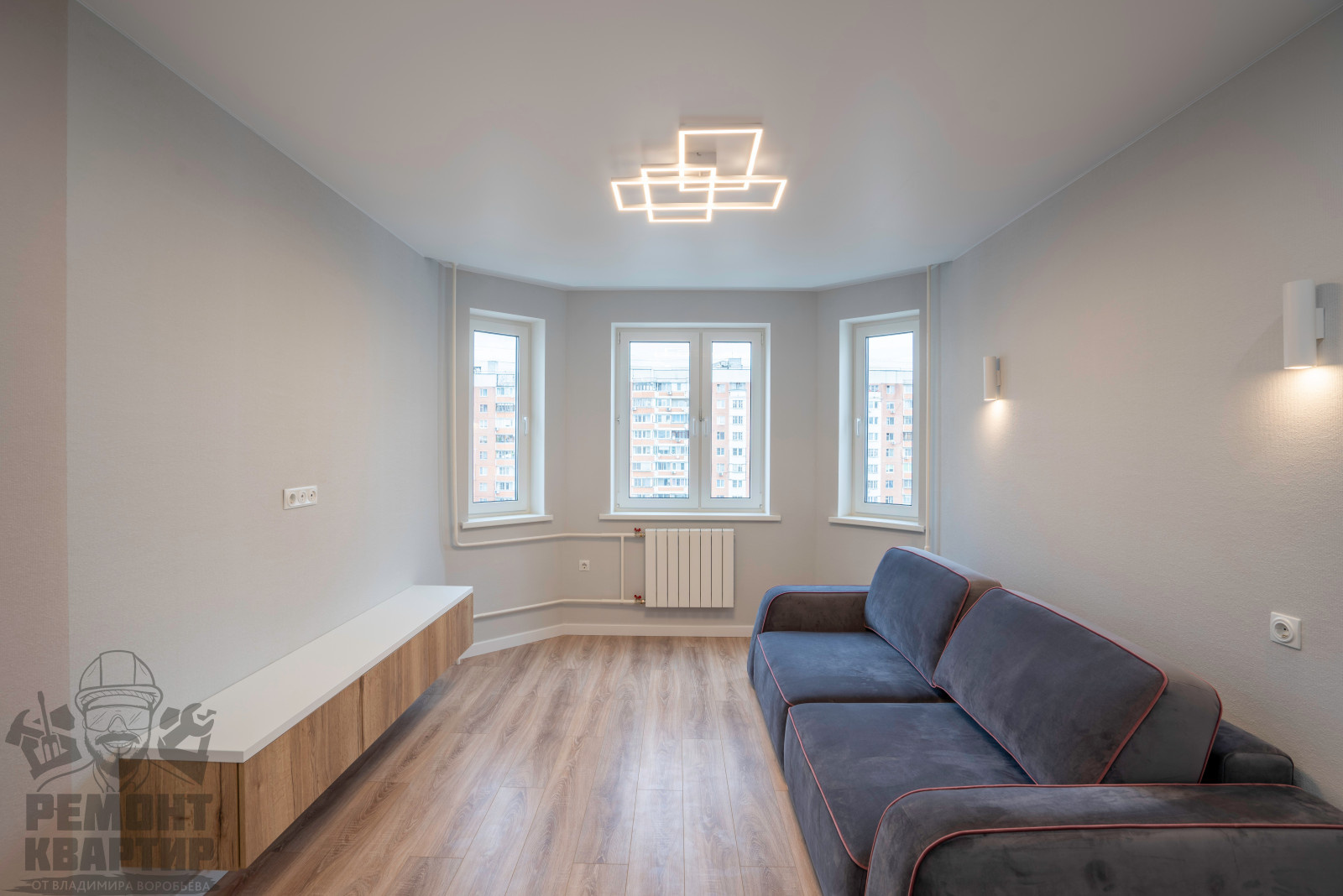 Ремонт трехкомантной квартиры в панельном доме П3