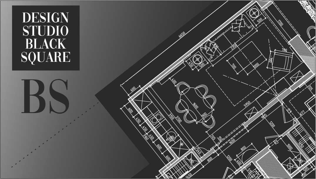 Визитка и логотип "Black Square"