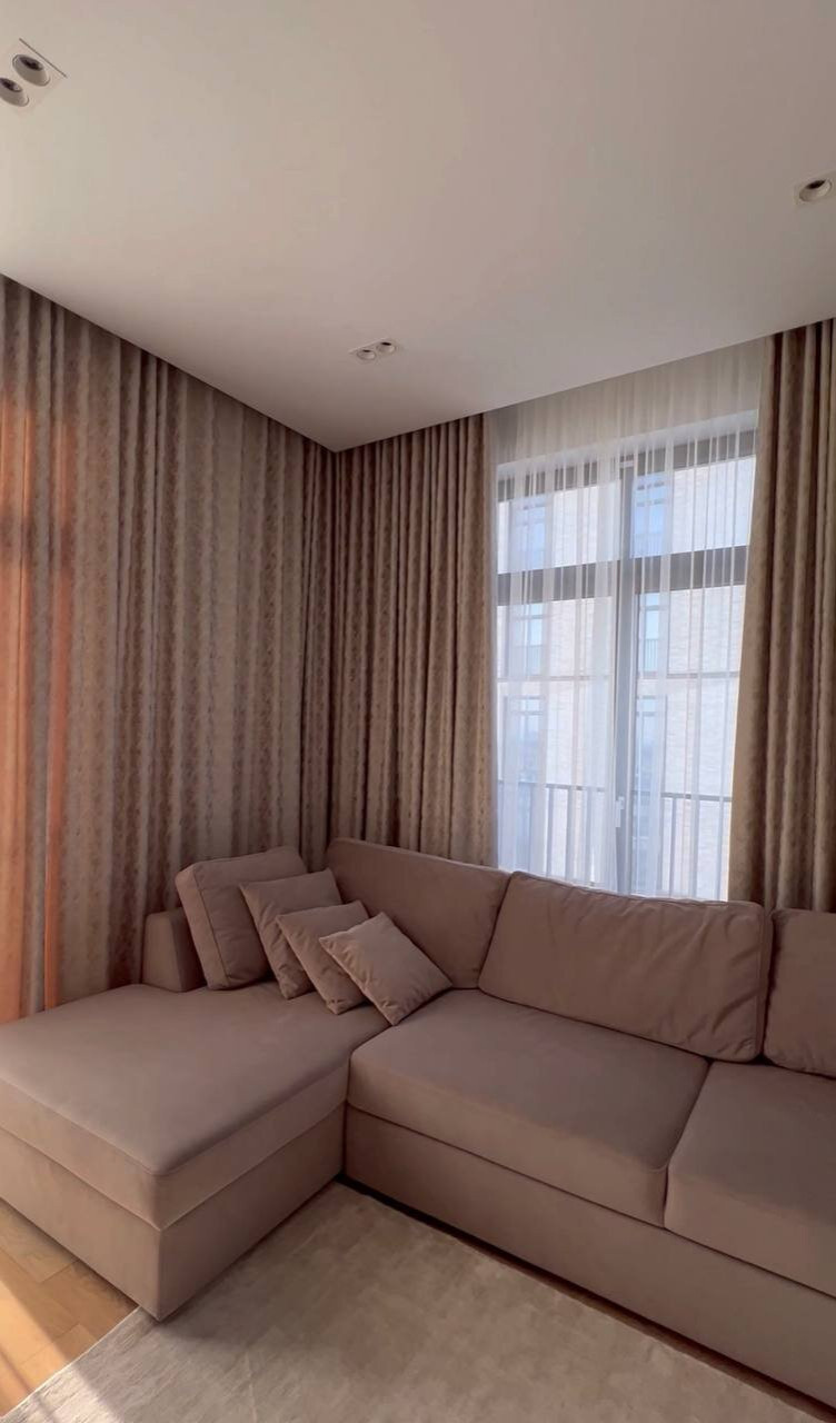 Contemporary с нотками минимализма в современном ЖК в центре Москвы