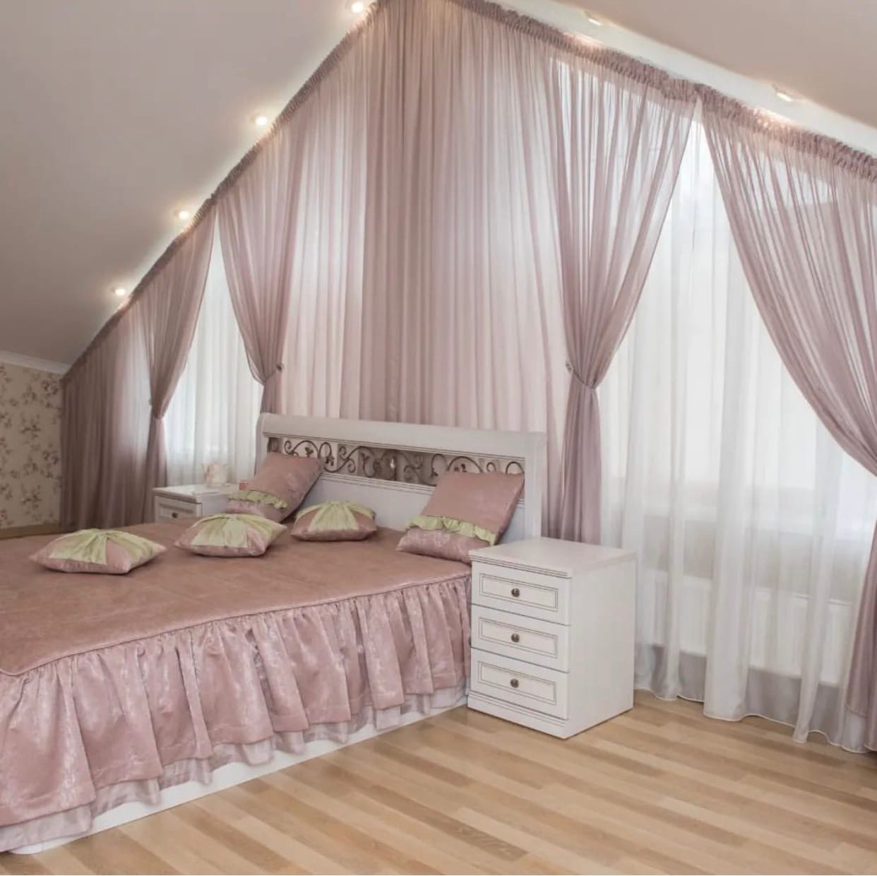 Шторы на нестандартные окна