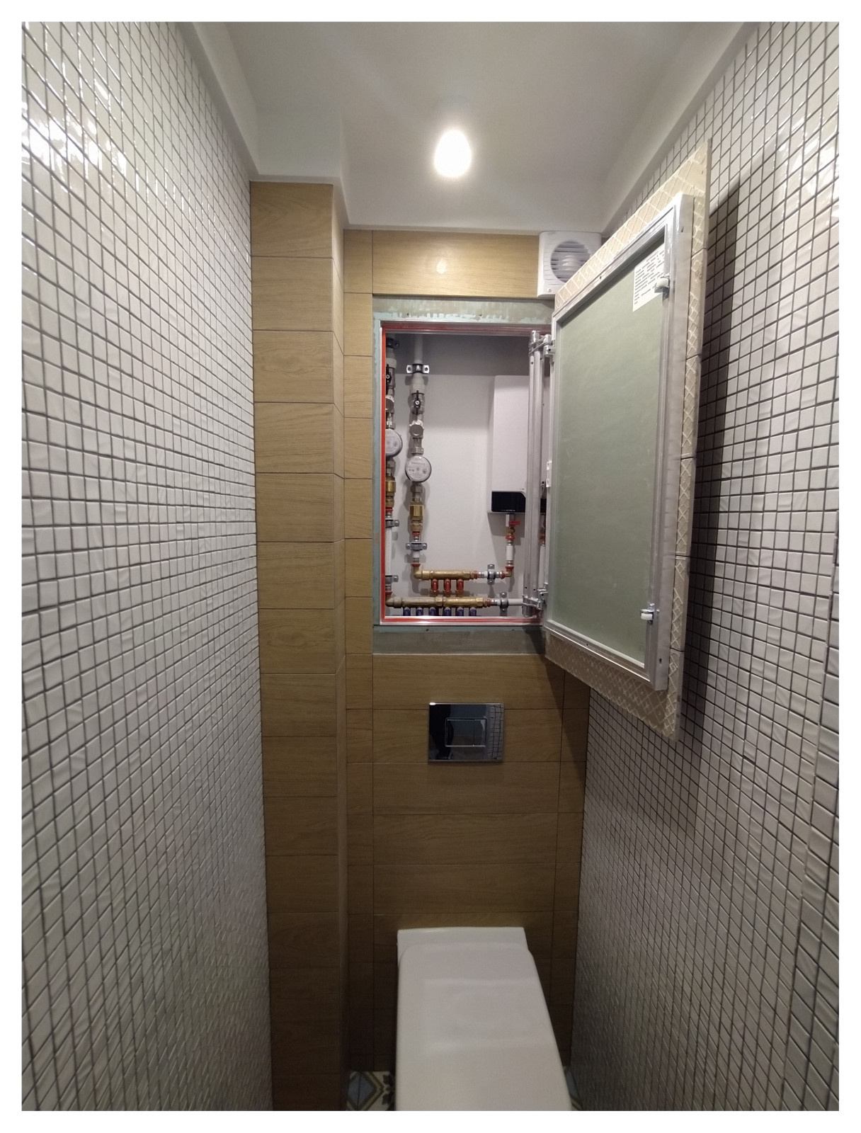 Ванная и санузел на Бестужевской