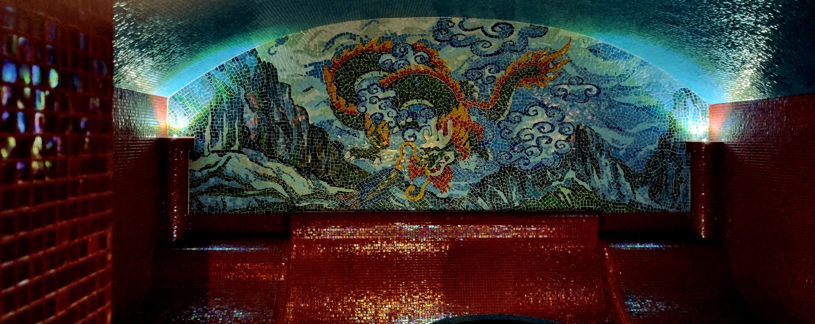 Сауна. Храм нефритовых водопадов( рабочее название)