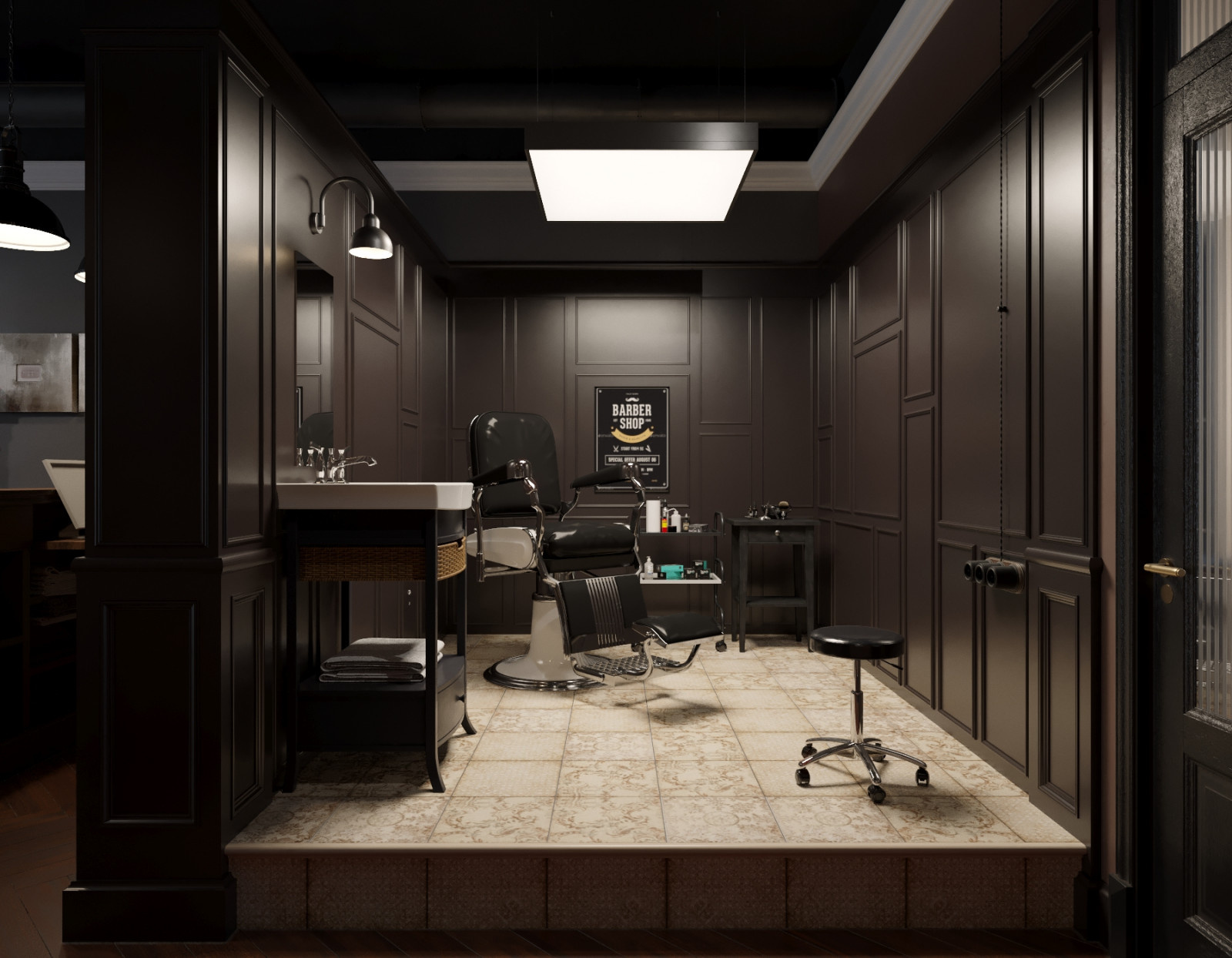 Обложка проекта: Барбершоп