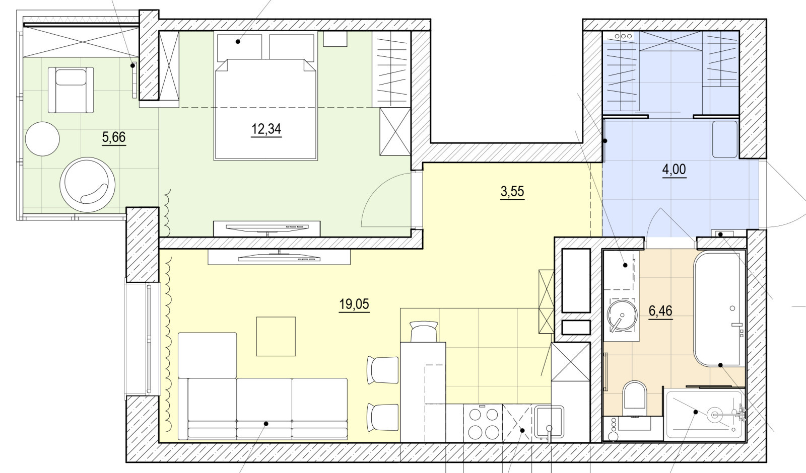 Реализация "Камерного интерьера"