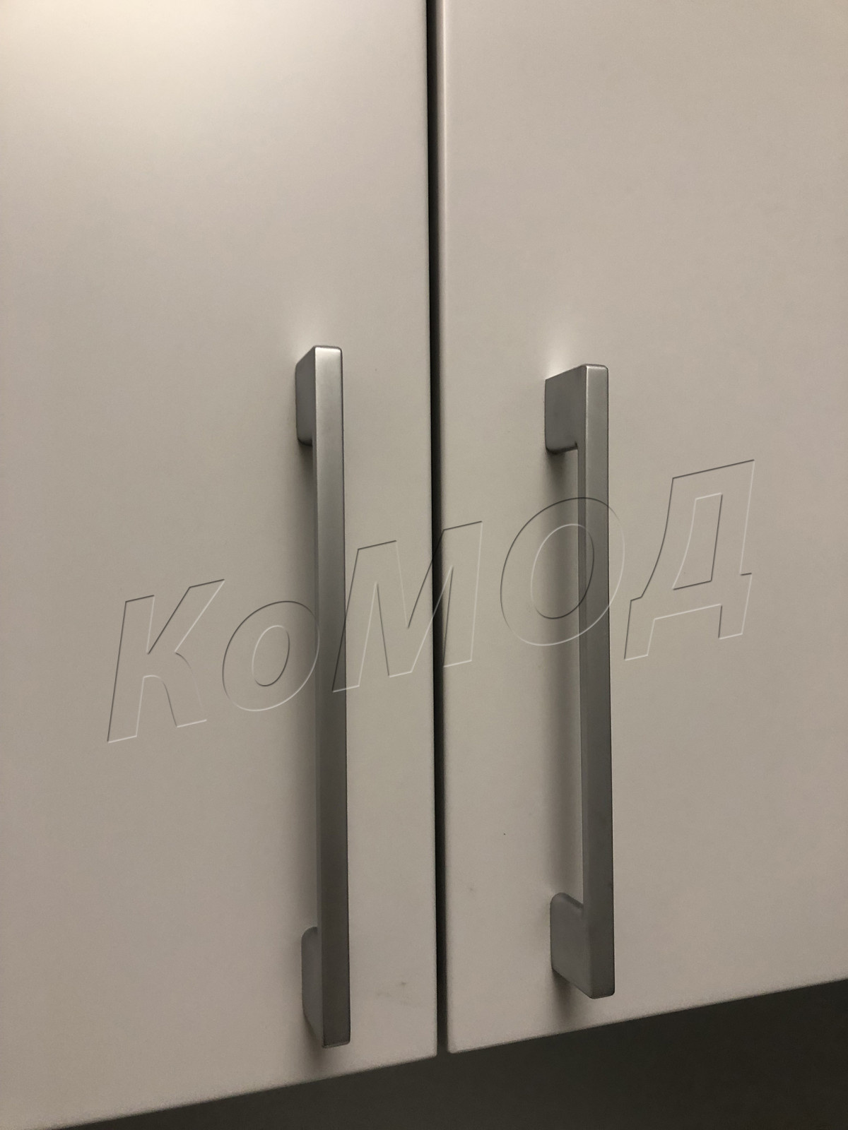 Кухня с фасадом МДФ краска