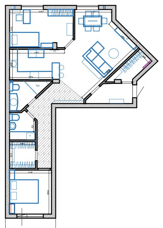 Не стандартная планировка