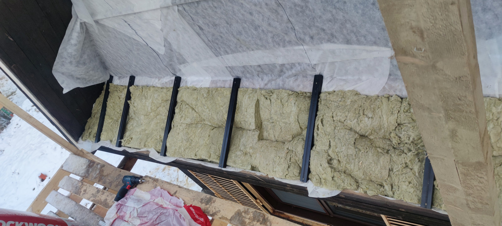 Монтаж фасада дпк