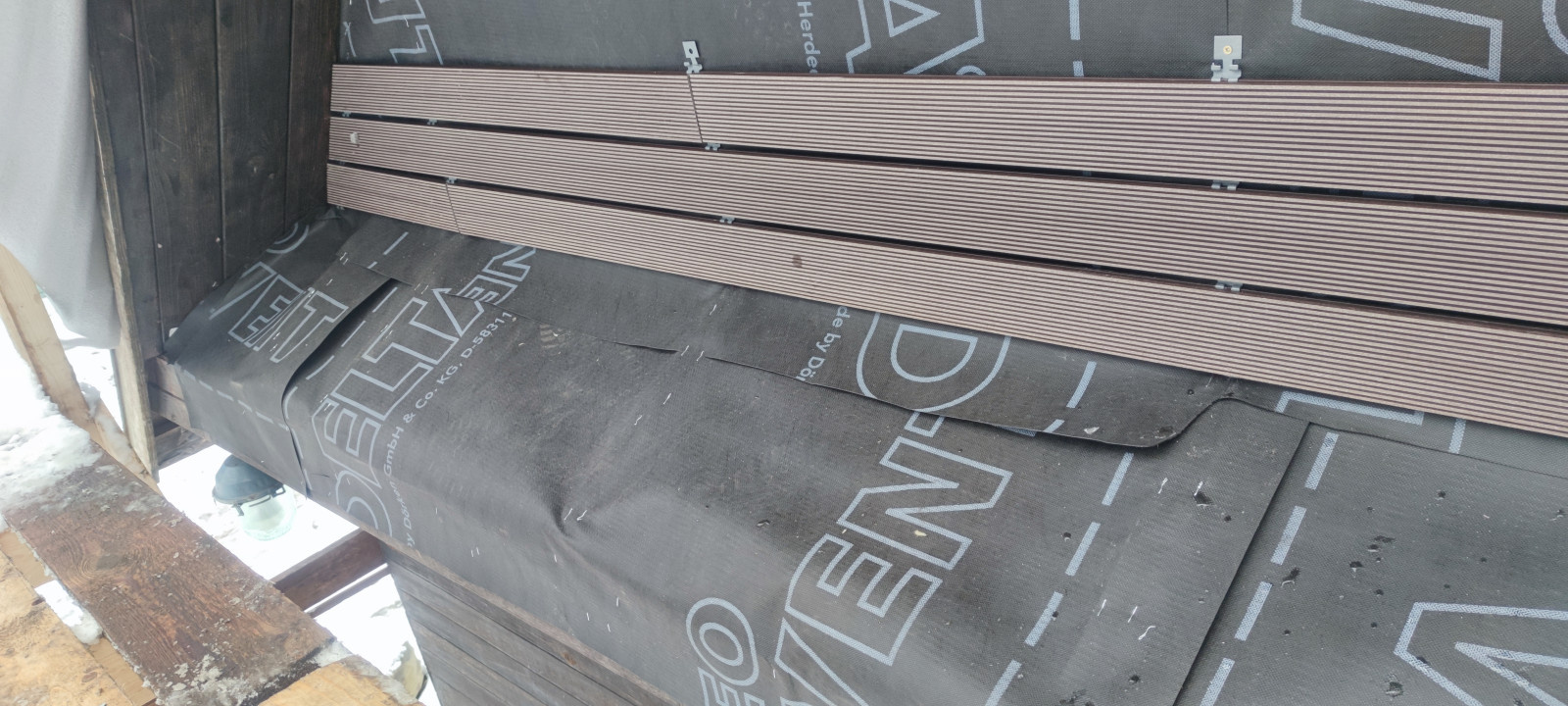 Монтаж фасада дпк