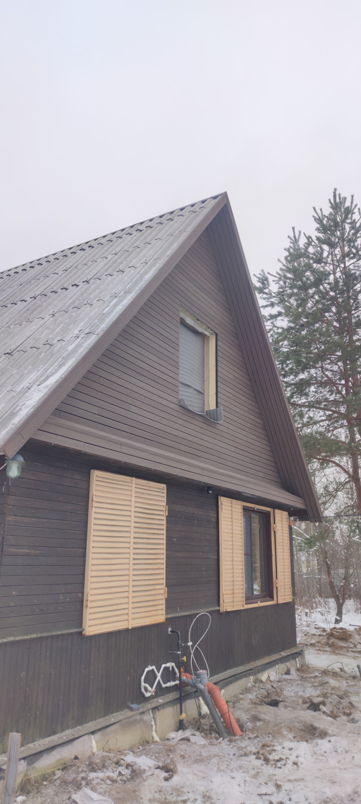 Монтаж фасада дпк