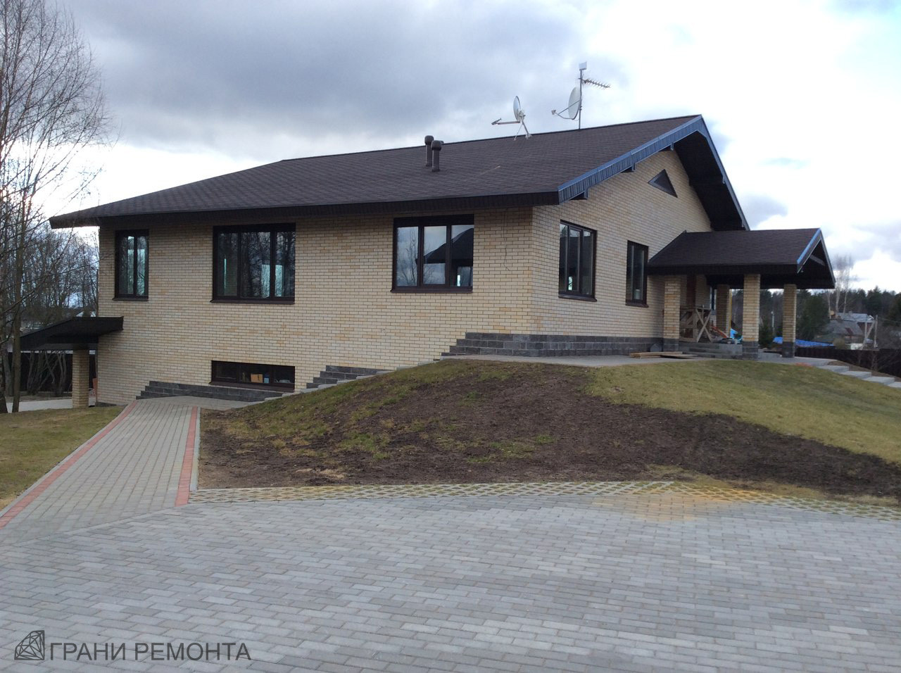 Строительство коттеджа 320 кв.м.