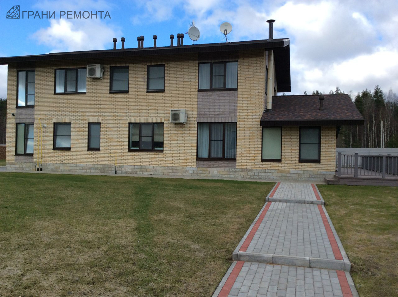Строительство коттеджа 320 кв.м.